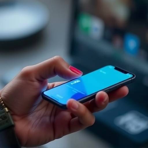 A hand making a digital payment with a smartphone