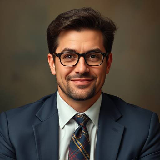 Portrait of Benjamin Carter, a financial analyst and content creator at FinWise