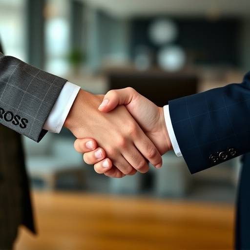 Two people shaking hands symbolizing financial planning